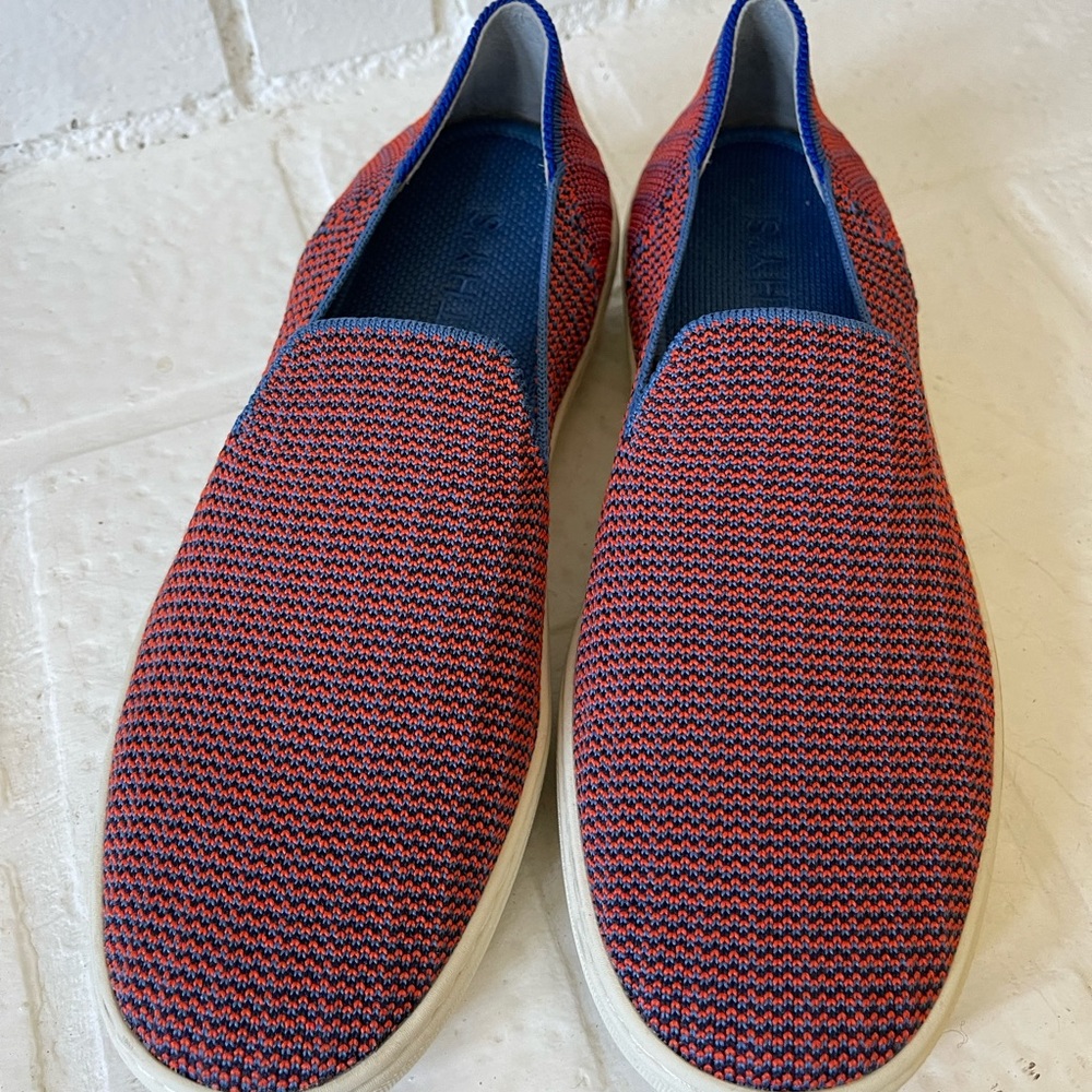 Rothy’s Sneakers - -Tangerine Triple Stitch